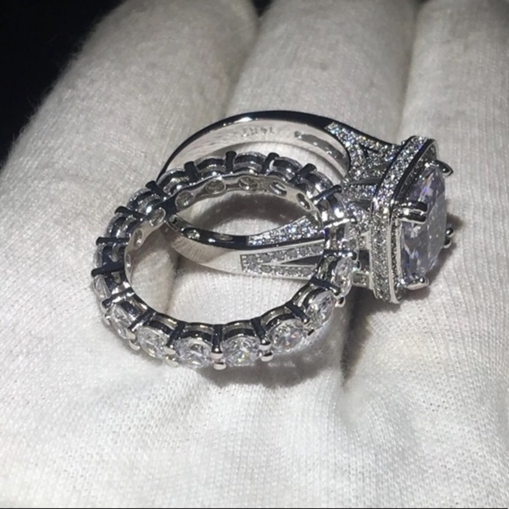 Size 7 Brand New Engagement Wedding Band Ring - Picture 5 of 7